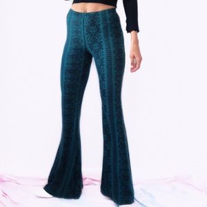Gypsy flared boho pants